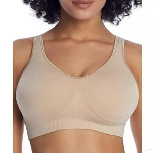 Bali Women's Comfort Revolution Smart Sizes Bralette 3488 Size Medium Nude NWT